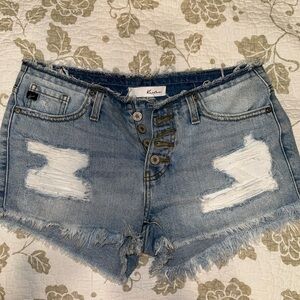 KanCan cut off denim shorts